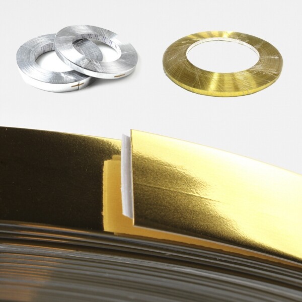 국산 장식 띠몰딩 골드 실버 인테리어 도배 몰딩 띠벽지(30M)