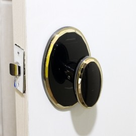 [특가] 방문손잡이 토파즈 1000 블랙골드