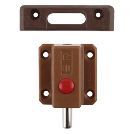 신종 래치 306 PVC 밤색 (100개/갑)