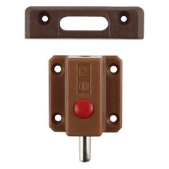 신종 래치 306 PVC 밤색 (100개/갑)